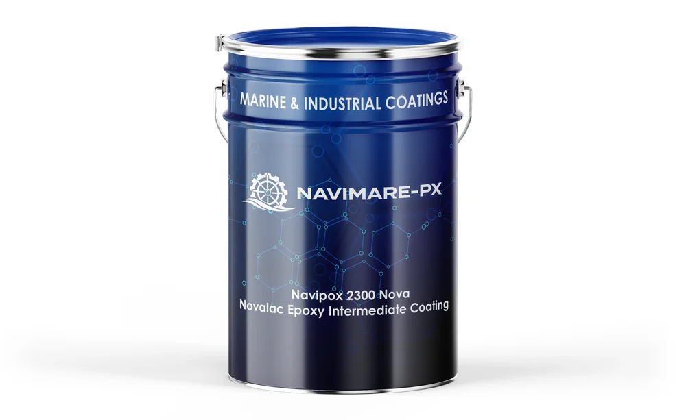 Navipox 2300 Nova Novalac Epoxy Intermediate Coating Navipox 2300 Nova Novalac Epoksi Ara Katman Kaplama - Görsel 1